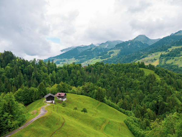 Hahntennjoch Passstraße, Tirol, Oostenrijk Hahntennjoch Passstraße, Tirol, Oostenrijk