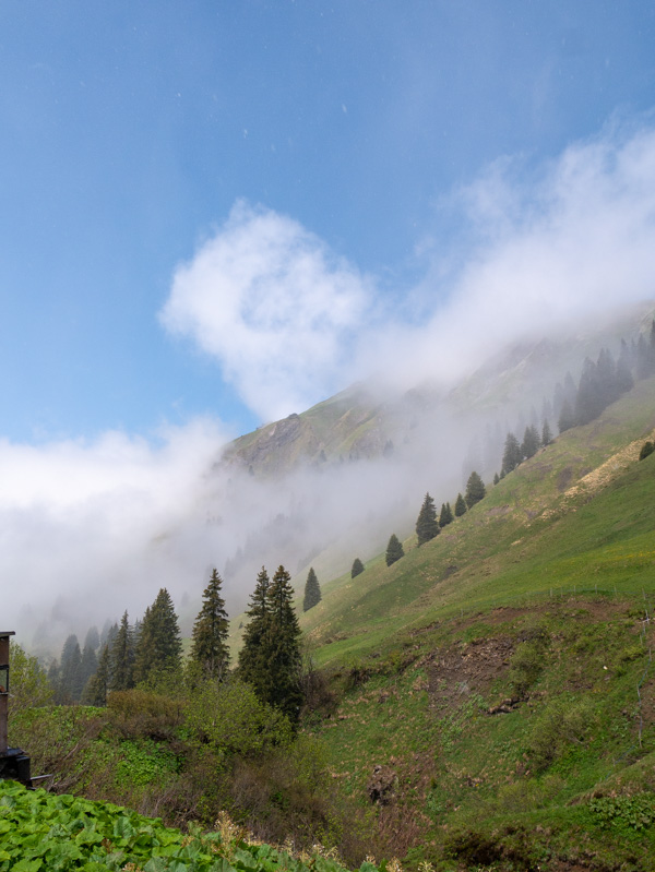 Hahntennjoch Passstraße, Tirol, Oostenrijk Hahntennjoch Passstraße, Tirol, Oostenrijk