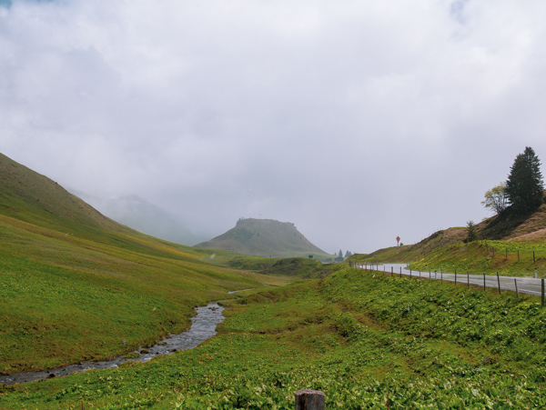 Hahntennjoch Passstraße, Tirol, Oostenrijk Hahntennjoch Passstraße, Tirol, Oostenrijk