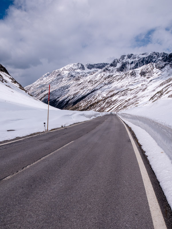 Timmelsjoch, Hochalpenstraße, Tirol, Oostenrijk Timmelsjoch, Hochalpenstraße, Tirol, Oostenrijk