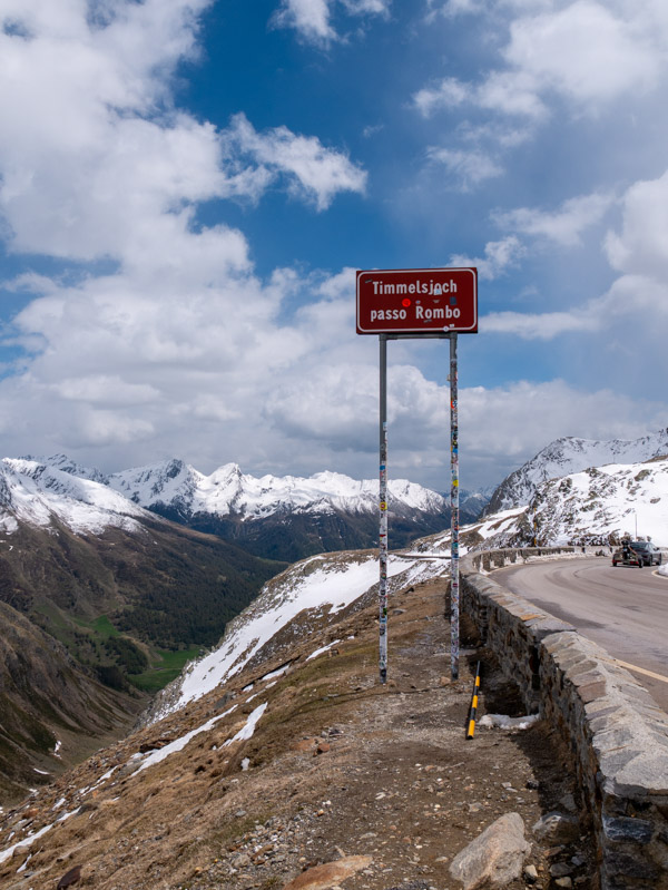 Timmelsjoch, Hochalpenstraße, Tirol, Oostenrijk Timmelsjoch, Hochalpenstraße, Tirol, Oostenrijk