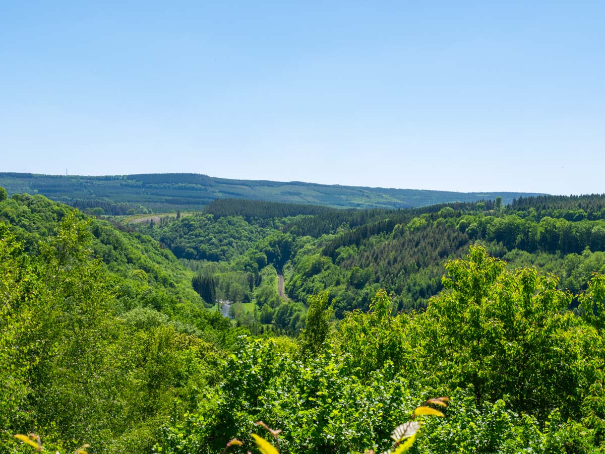 Het Congo-uitkijkpunt bij Stoumont