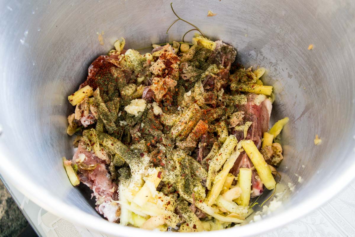 Gevulde druivenbladeren - dolma Gevulde druivenbladeren - dolma