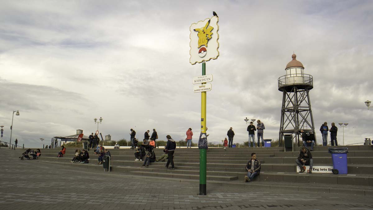 Kijkduin & Pokemon Kijkduin Beach & Pokemon