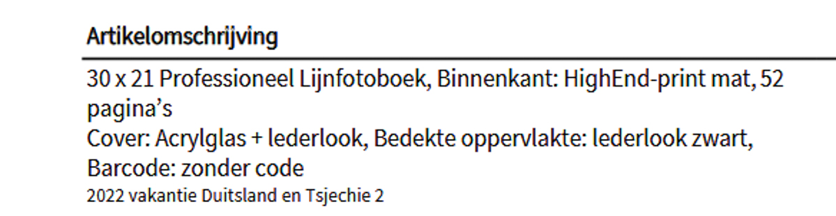 Saal Digital: specs 2022-fotoboek