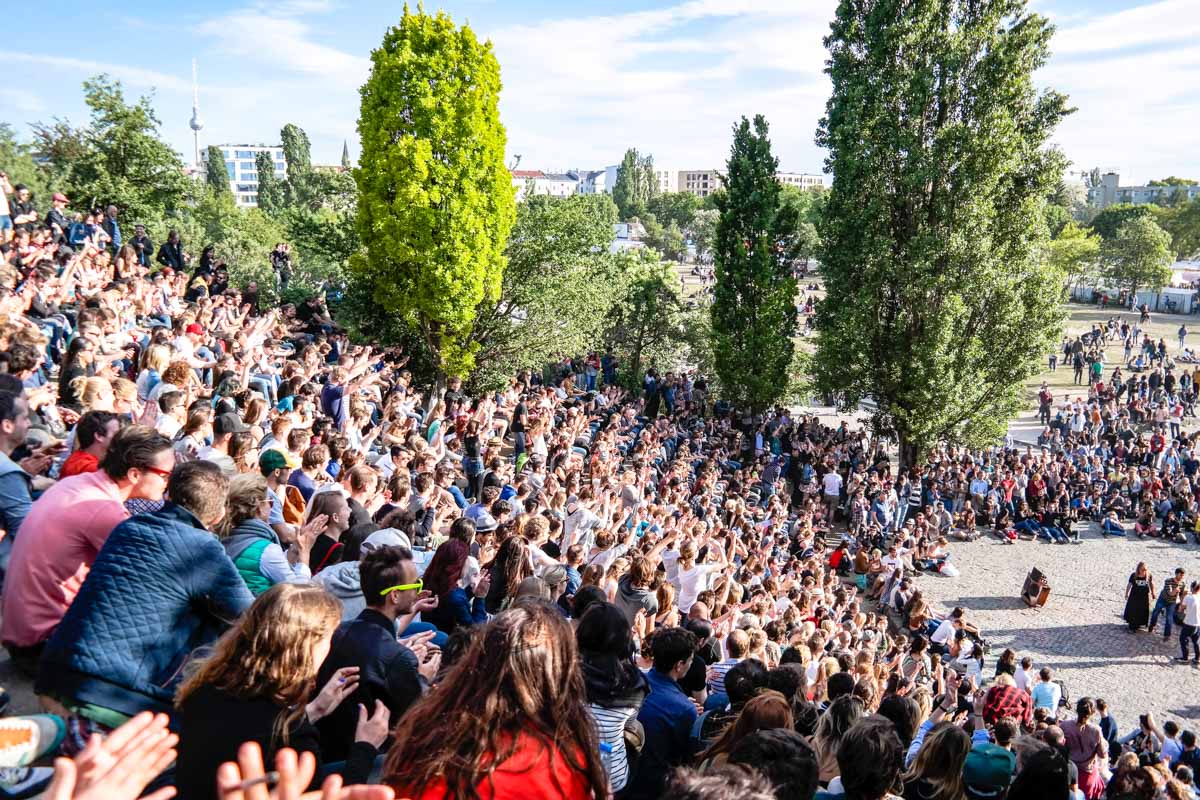 Karaoke Mauerpark Berlin