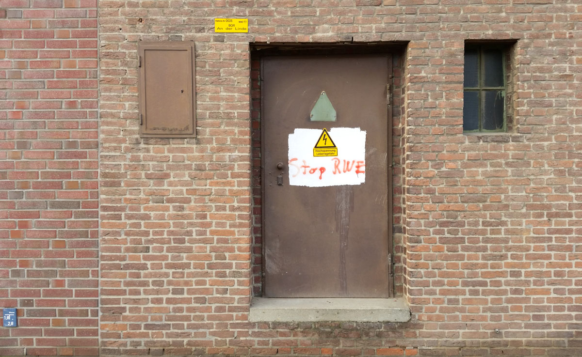 Bruinkoolmijn Garzweiler in Duitsland