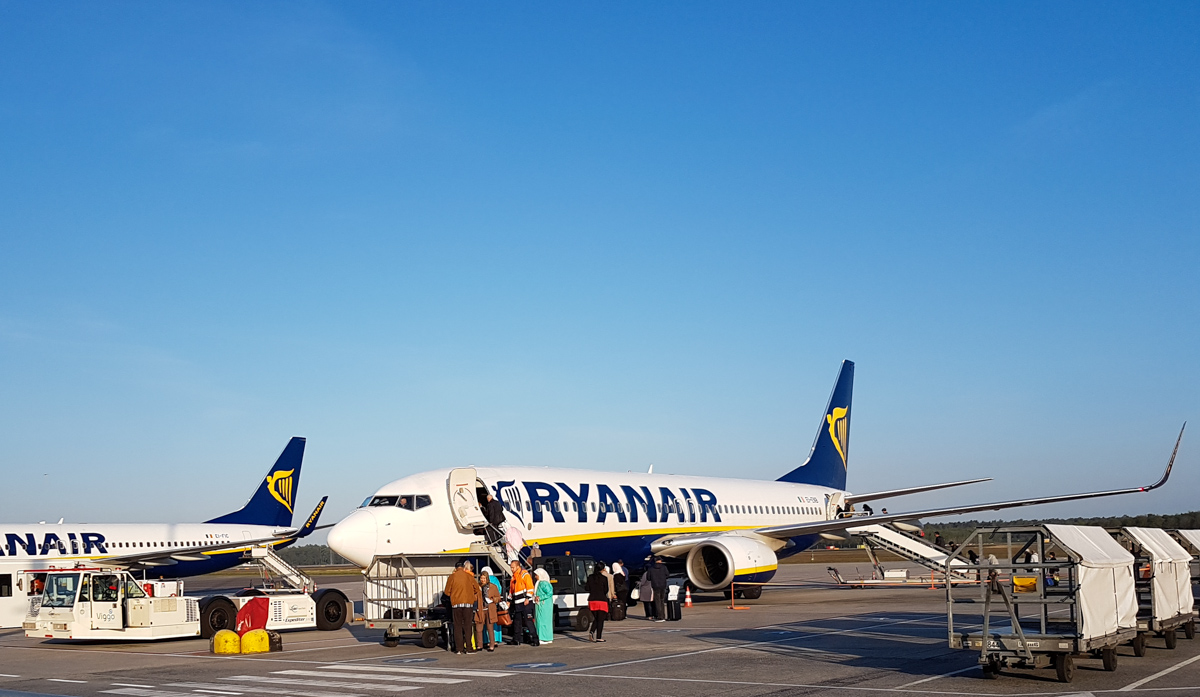 Ryanair: Eindhoven - Fez
