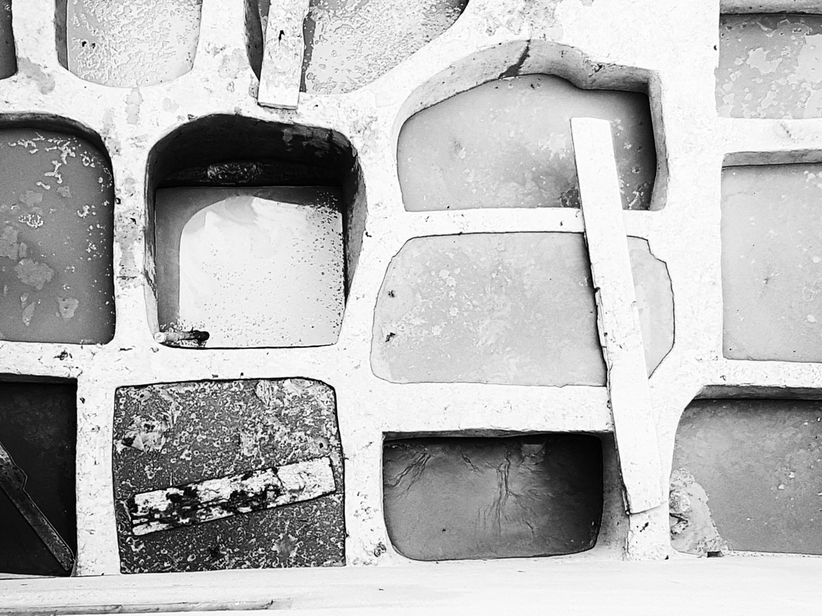 zwart wit in Fez Marokko