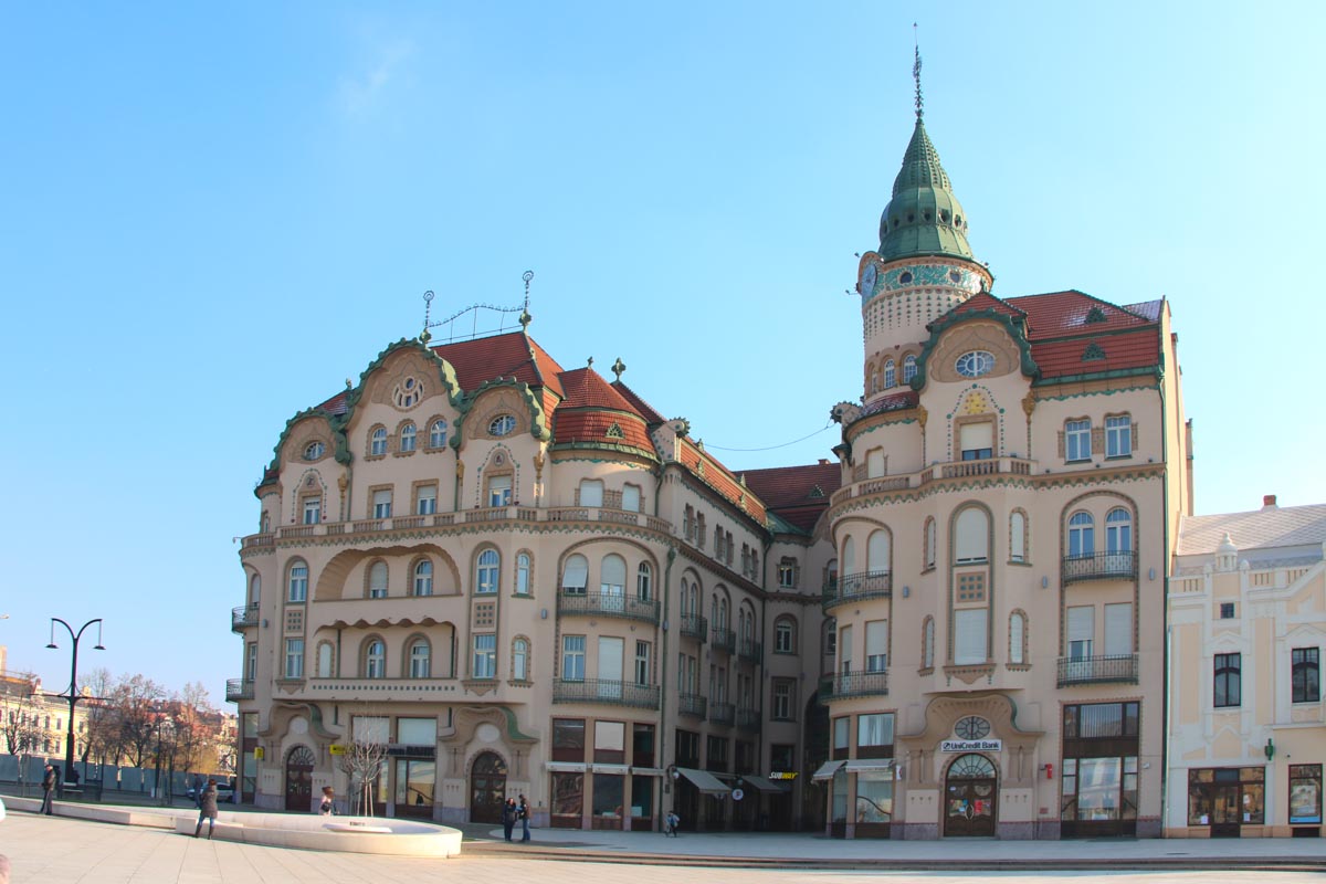 Oradea Roemenie Palatul Vulturul Negru