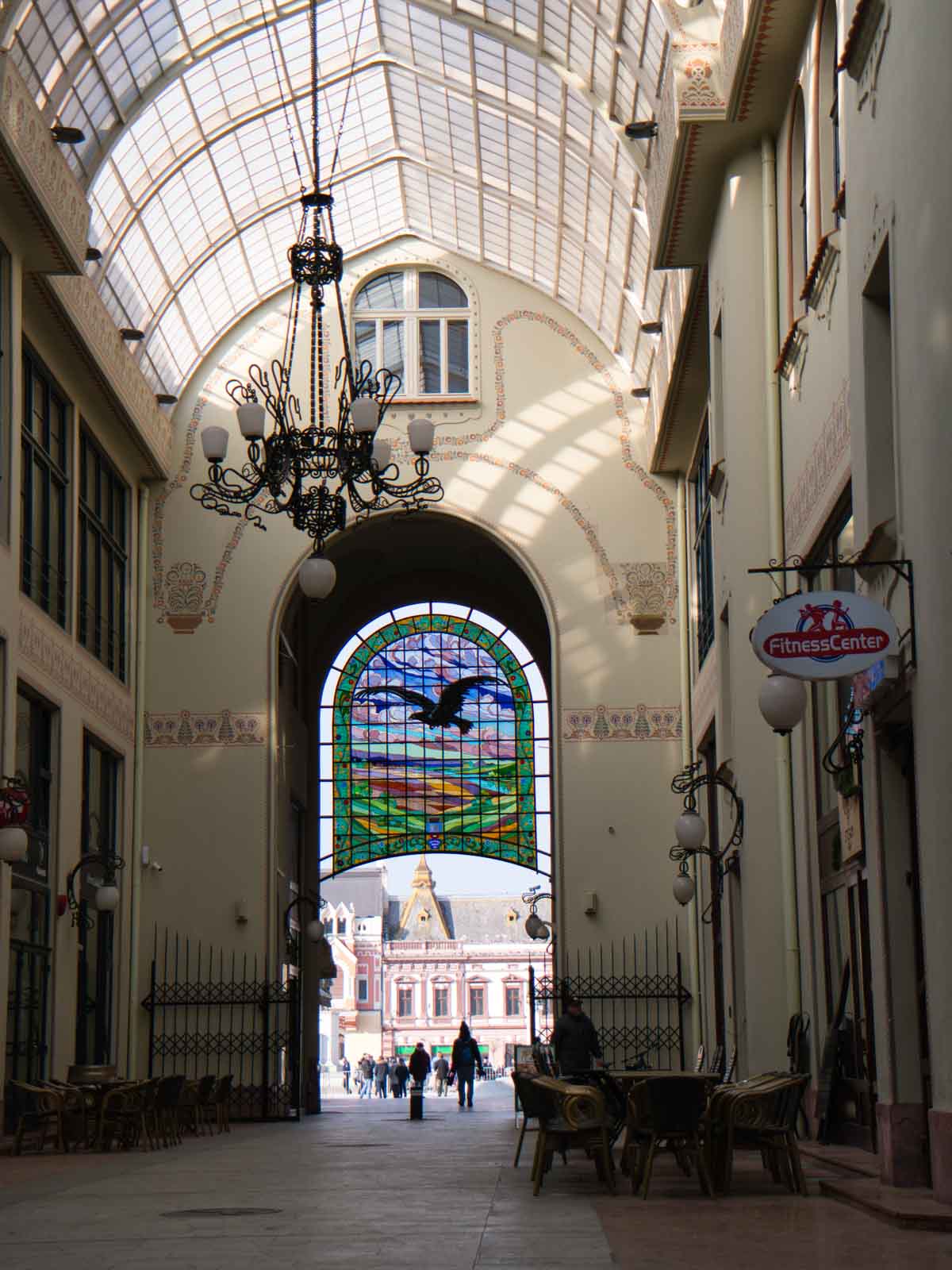 Oradea Roemenië Palatul Vulturul Negru