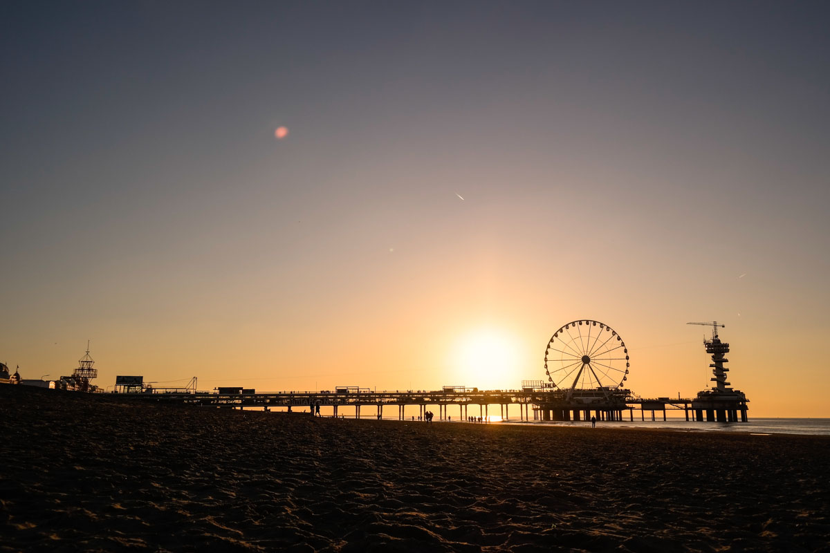 Scheveningen - sunset Scheveningen - sunset