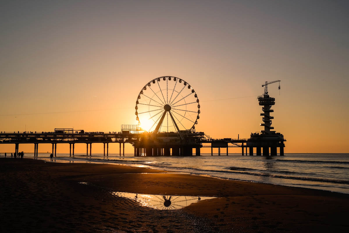 Scheveningen - sunset Scheveningen - sunset