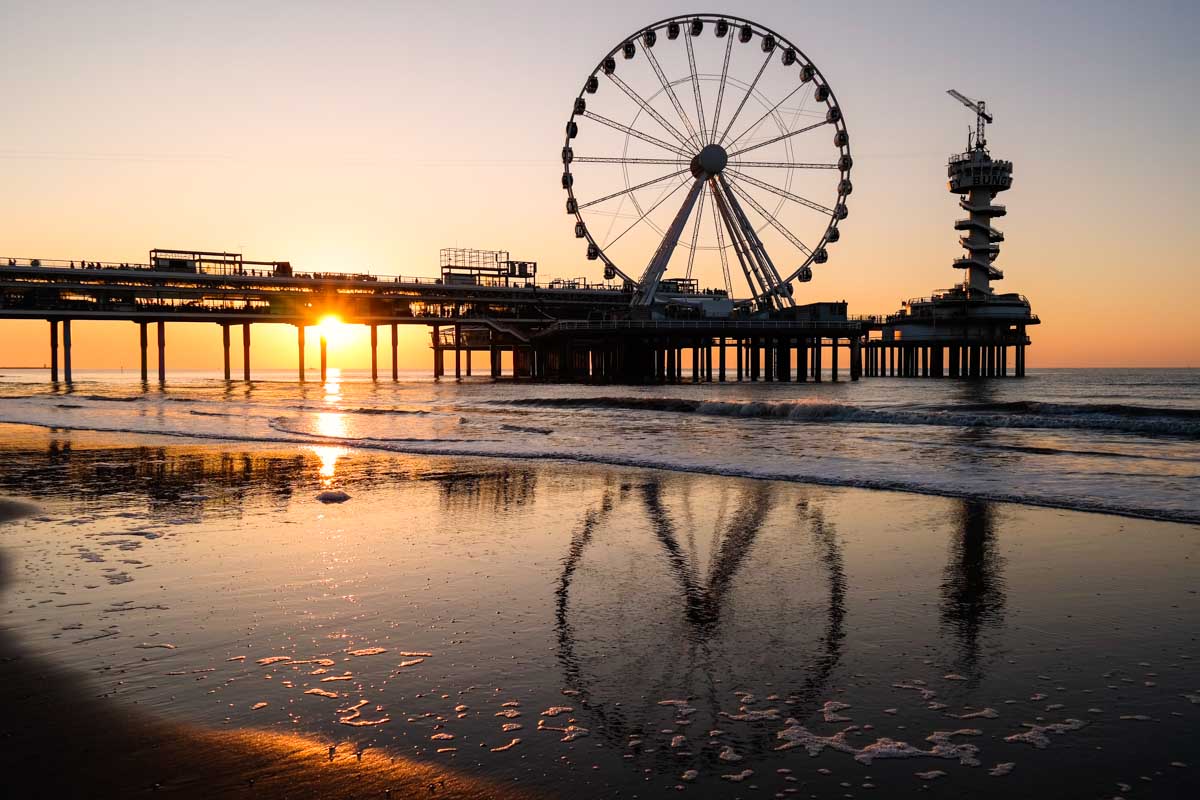 Scheveningen - sunset Scheveningen - sunset