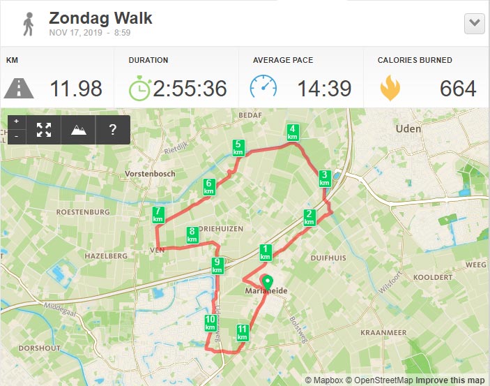 Route OLAT Mariaheide Route OLAT Mariaheide