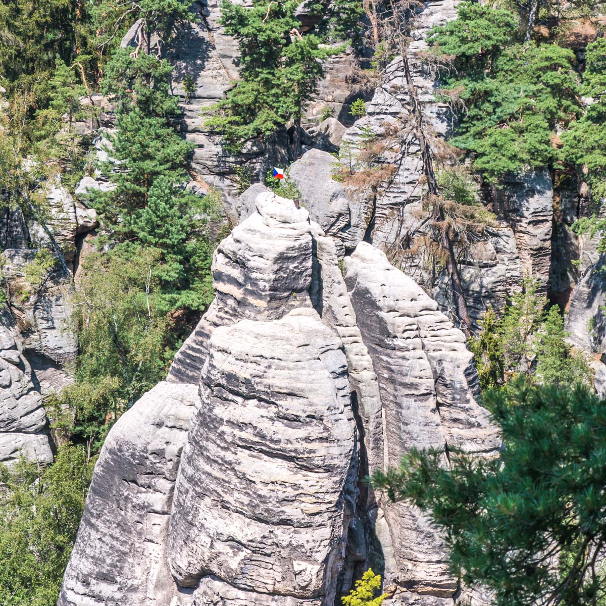 Prachovske skaly - de monnik